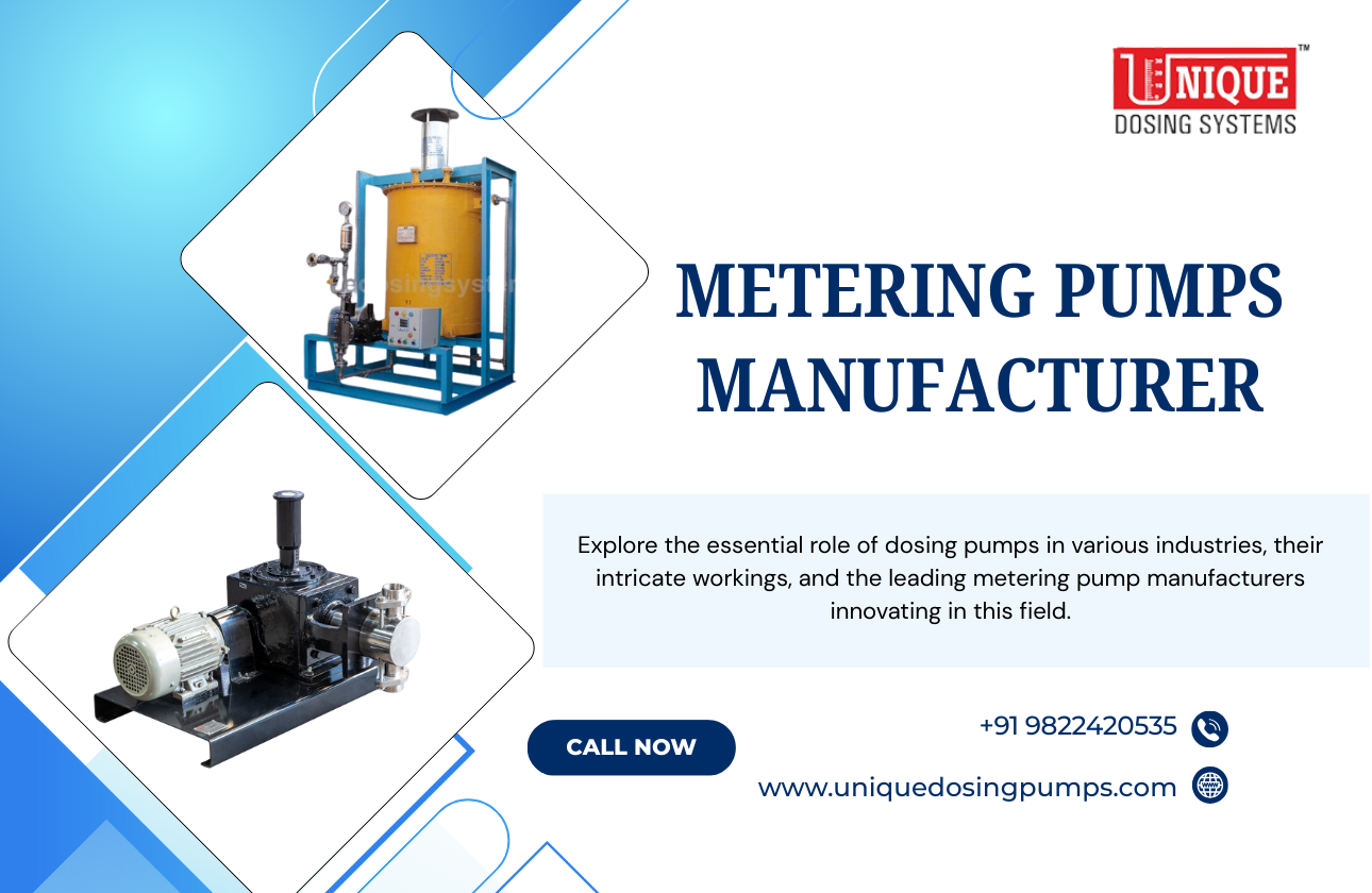 Understanding Dosing Pumps: An In-Depth Guide to Metering Pumps and Top Manufacturers
