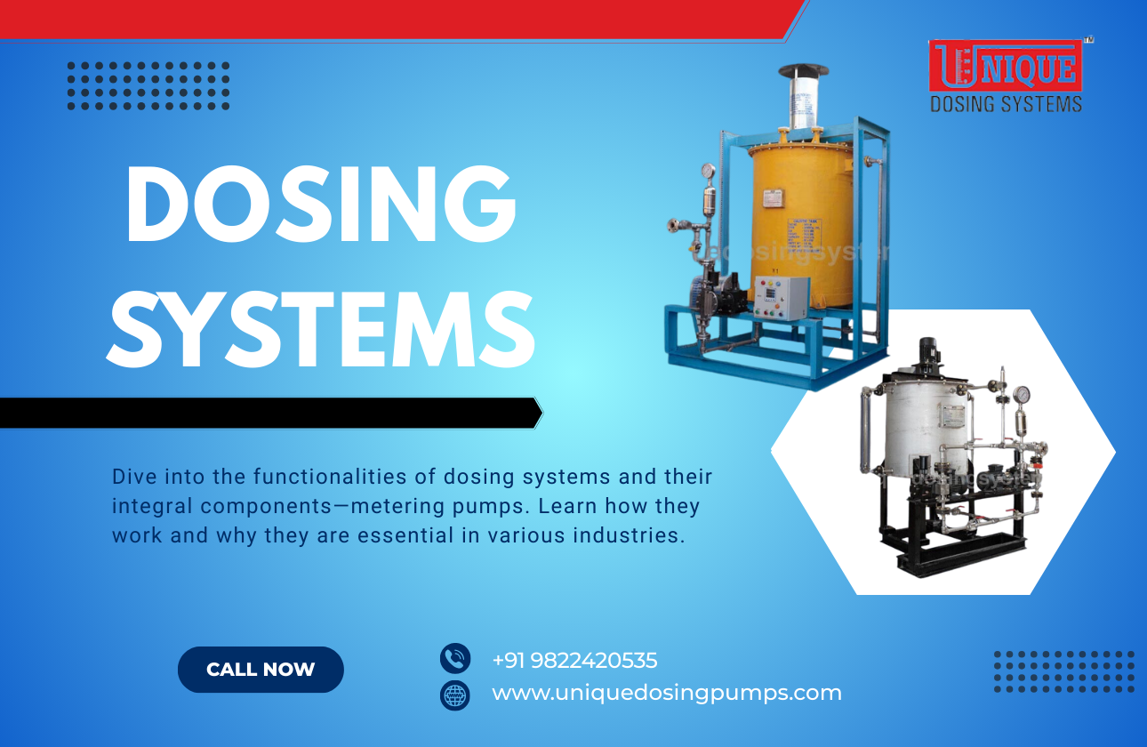 Understanding Dosing Systems and the Role of Metering Pumps