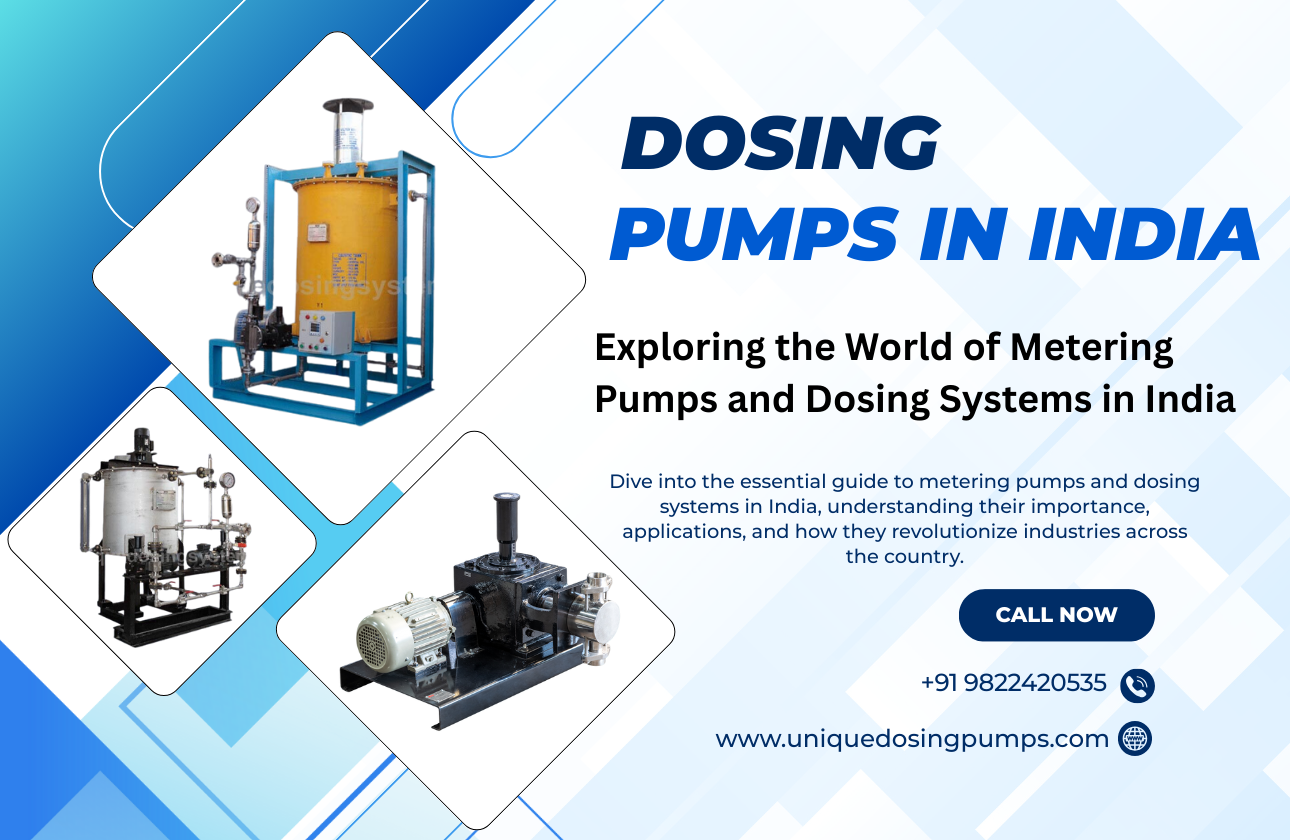 Exploring the World of Metering Pumps and Dosing Systems in India