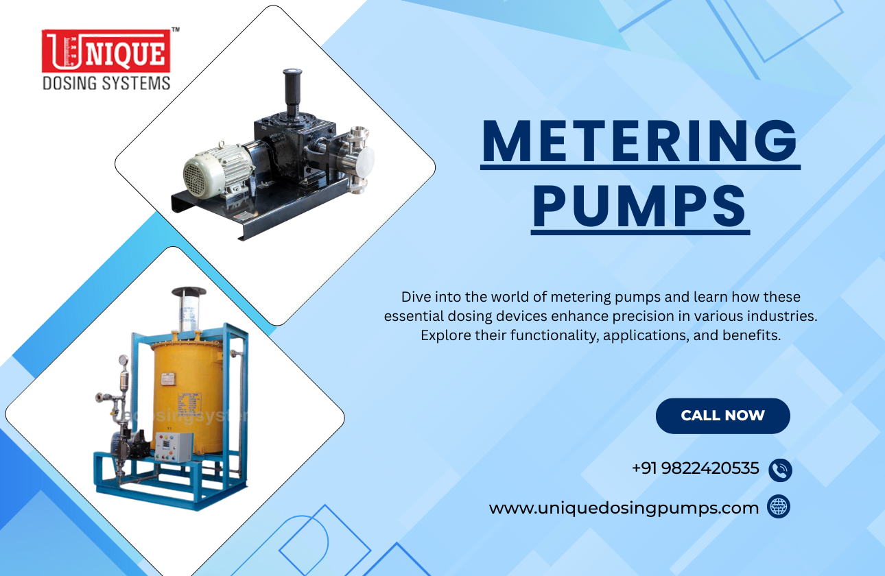 Understanding Metering Pumps: The Essential Guide to Dosing Solutions