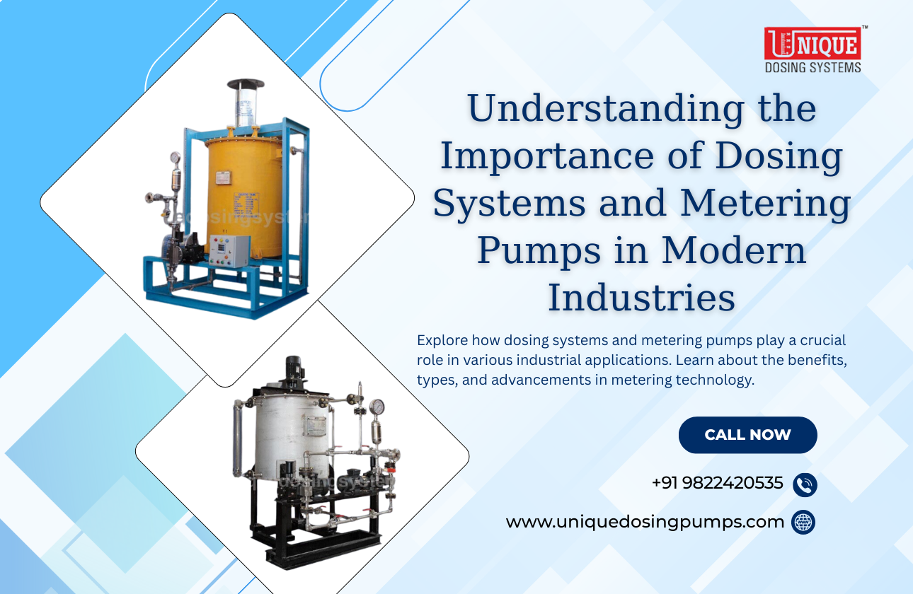 Understanding the Importance of Dosing Systems and Metering Pumps in Modern Industries
