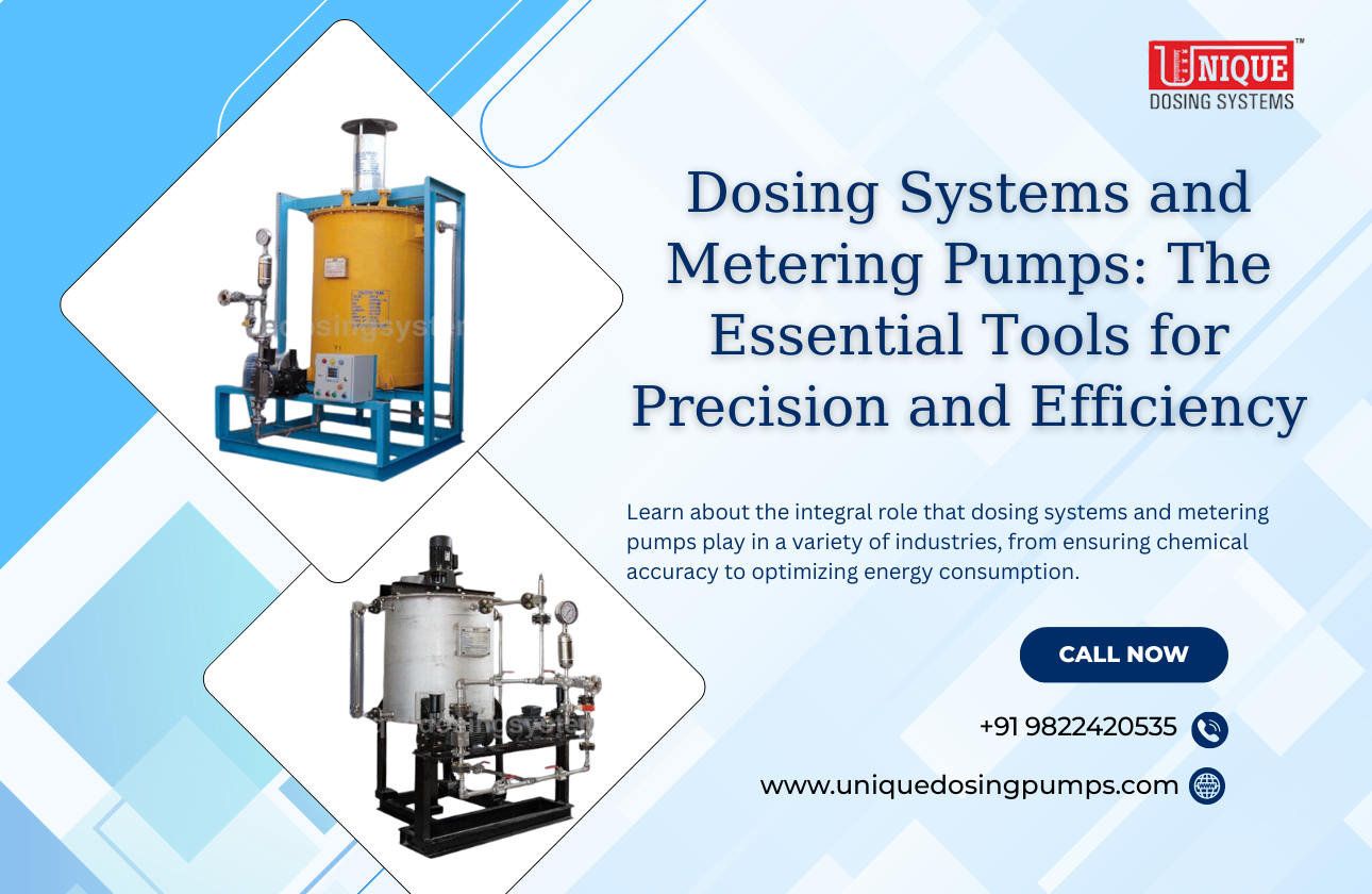 Dosing Systems and Metering Pumps: The Essential Tools for Precision and Efficiency