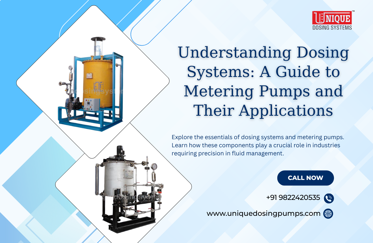 Understanding Dosing Systems: A Guide to Metering Pumps and Their Applications