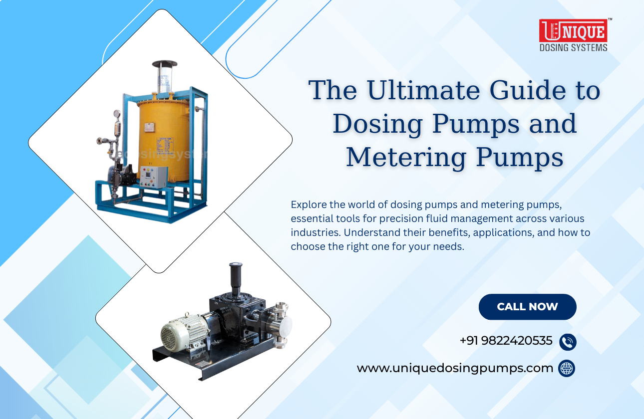 The Ultimate Guide to Dosing Pumps and Metering Pumps