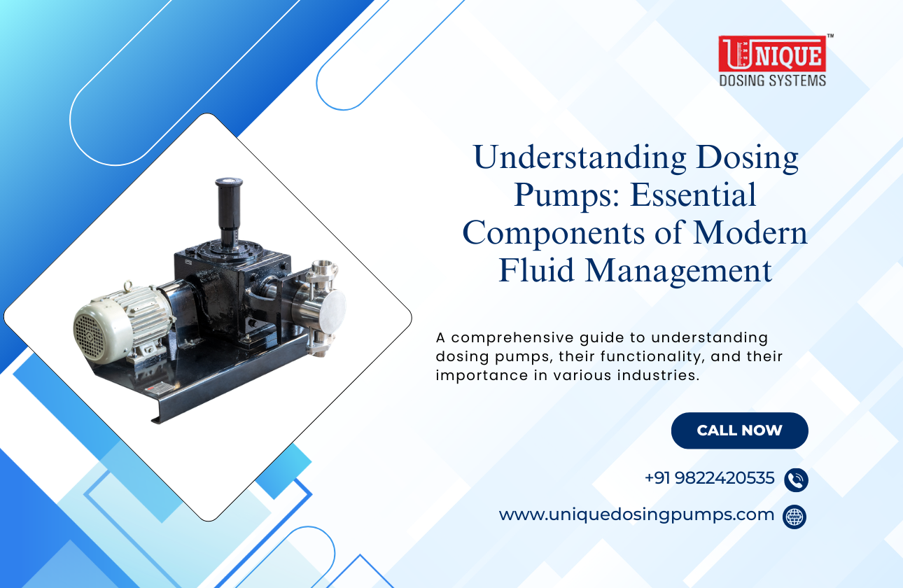 Understanding the Role and Importance of Dosing Pumps